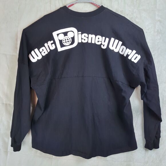 Walt Disney World Spirit Jersey Adult Extra Large Black White Mickey Mouse - Picture 5 of 8